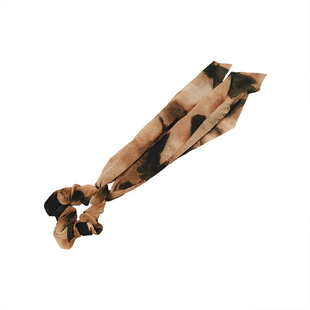 复古新中式蝴蝶结飘带发圈女国风古风高级感编发头绳发绳丝巾发饰