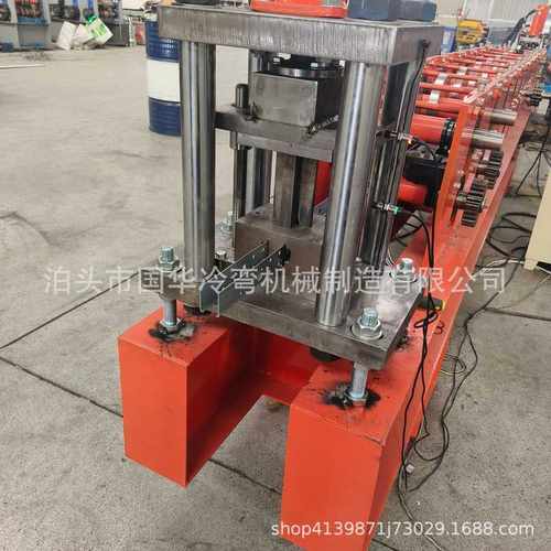 供应肉鸡框架全套鸡笼设备 全自动镀锌带成型机 鸡笼立柱辊压机器