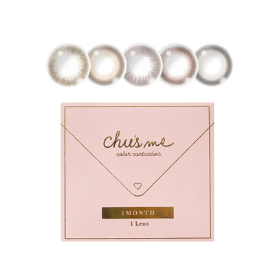 【自营】日本美瞳女chusme月抛1片T-Garden隐形眼镜大小直径告白
