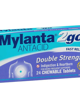 MYLANTA快效缓解胃灼热咀嚼片