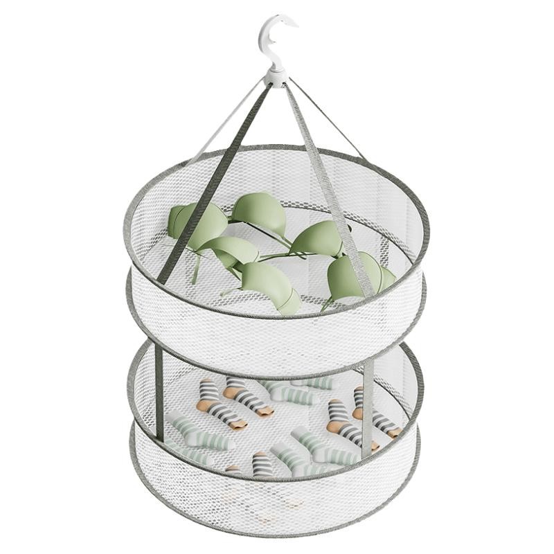 晾衣网晒衣服篮平铺的网兜晾晒家用袜子神器羊毛衫毛衣专用晾衣架