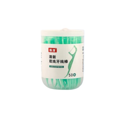 双线牙线一次性弓形塑料牙线便携