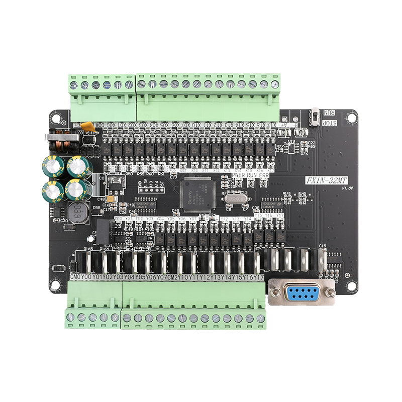 FX1N-32MT MRT4路100K脉冲可编程控制器在线修改国产PLC工控板