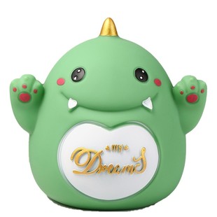 存钱罐儿童储蓄防摔可取存进出男女孩卡通龙猪2025年新款只进不出