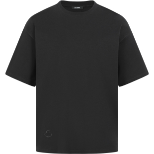 LEZORA 德国cream冰淇淋棉supima皮马棉 梅花 基础宽松短袖T恤男