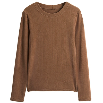 双面德绒打底衫女可外穿遮肚子