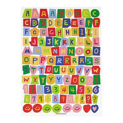 paperian彩色无痕DIY装饰贴纸