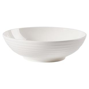 家用加厚陶瓷纯白盘子菜盘深盘家用陶瓷深口圆盘高脚盘子2025新款