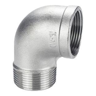 304不锈钢丝扣弯头90度内外丝弯头内外牙水暖配件内外丝弯头316L