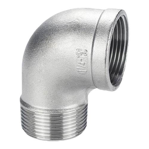 304不锈钢丝扣弯头90度内外丝弯头内外牙水暖配件内外丝弯头316L