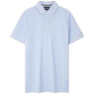 【绅动POLO】Tommy春夏男装珠地网眼商务休闲通勤镶边翻领短袖T恤