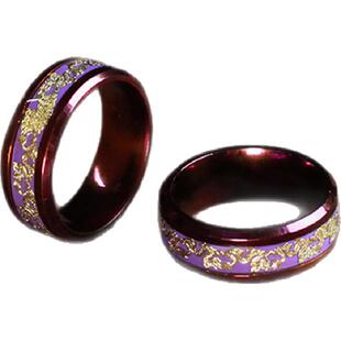 龙虎山发货九紫离火情侣戒指食指环招财好运护身吊坠项链道家真品