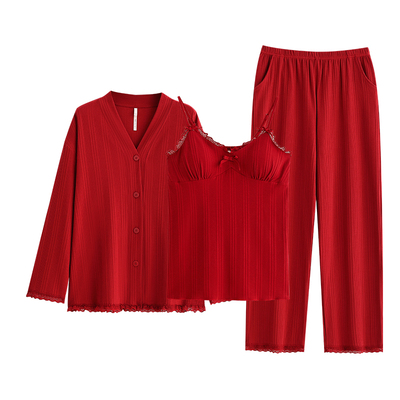 【商场同款】悦内女士纯棉三件套