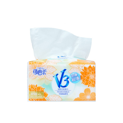 可心柔包十提装批餐饮适用抽纸