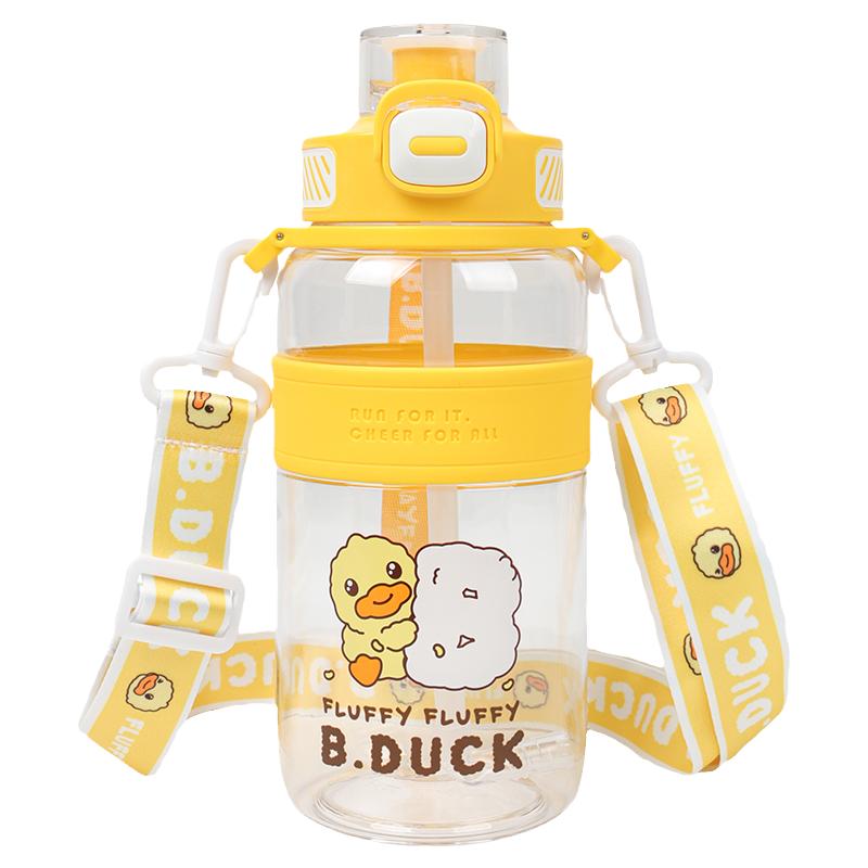 B.Duck小黄鸭吸管杯大容量水壶