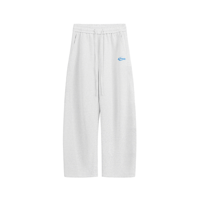 lemanism高密立体刺绣卫裤男春秋休闲裤情侣直筒裤弯刀运动裤子女