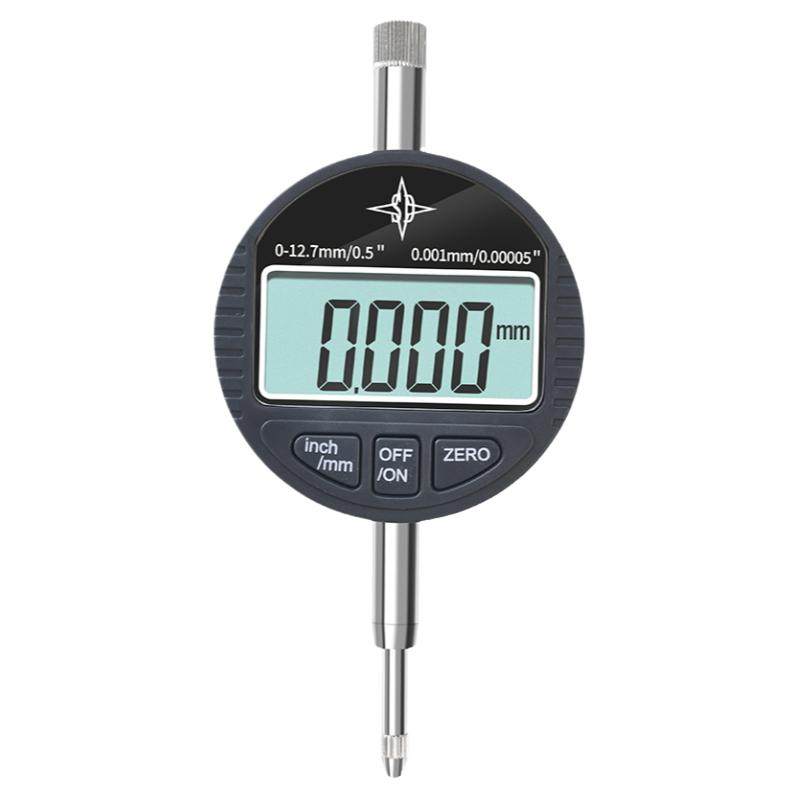 SD电子数显百分表数显千分表千分指示表高精度防震0-50.8mm测量表