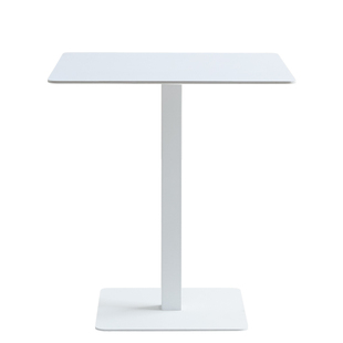 北欧简约岩板家用餐桌现代商务桌简约小户型实用洽谈桌咖啡厅方桌