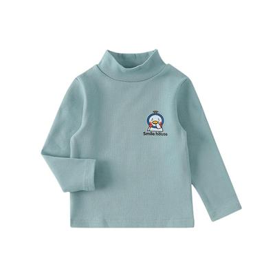 男童A类纯棉保暖打底衫