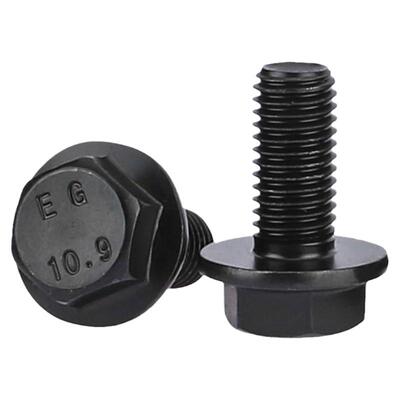10.9级高强度法兰外六角汽车螺栓