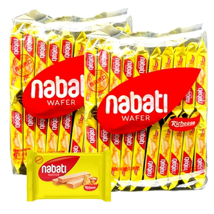 印尼进口丽芝士nabati纳宝帝奶酪威化饼干散袋装休闲小零食品整箱