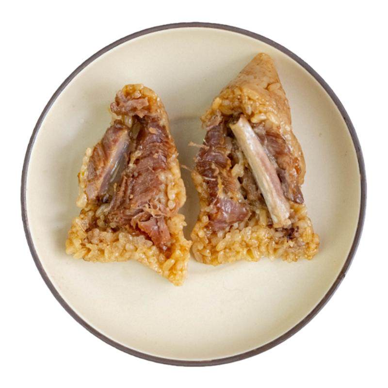 浙江特产衢州江山辣咸菜肉粽排