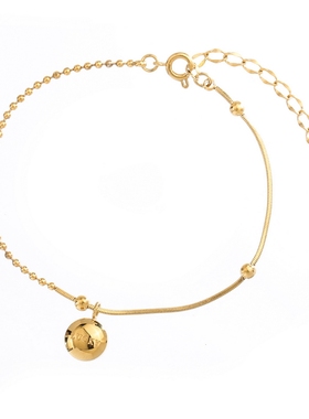 简约小众幸运小豆豆女不掉色手链