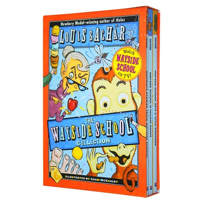 歪歪路小学3册全套盒装 英文原版 The Wayside School Collection Box Set 进口英文版儿童章节小说书 洞作者路易斯萨奇尔作品