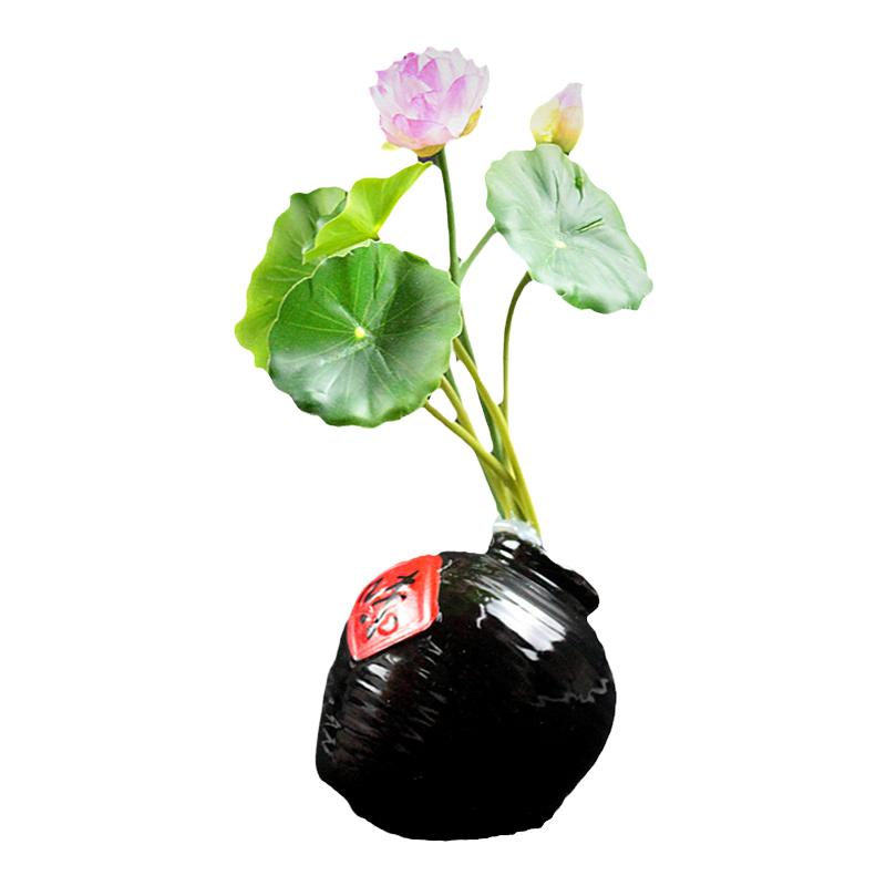 酒店烤肉摆盘花仿真花摆设