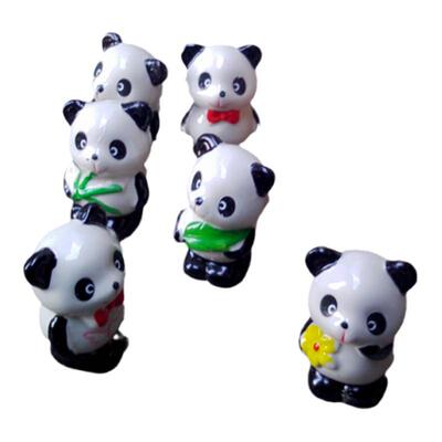 九十年代一些陶瓷小熊猫怀旧收藏