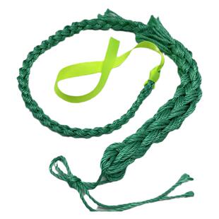 超软鞭头倒8股工艺实体鞭麦穗鞭花鞭专用甩鞭响鞭尾巴健身鞭配件