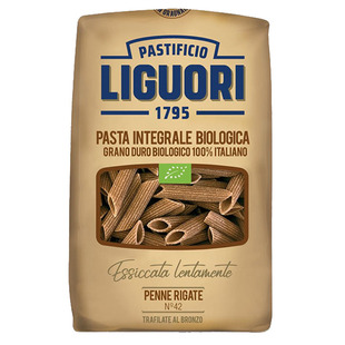 进口意面Liguori pasta意古礼意大利面速食低脂全麦意粉通心粉
