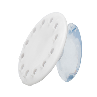 日式厨房海绵擦沥水架吸盘式水槽免打孔洗碗抹布钢丝球收纳架挂架