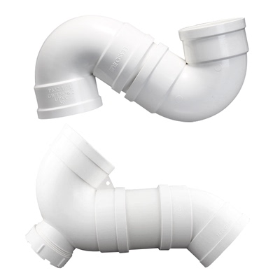 联塑防臭卫生间带检查口存水弯