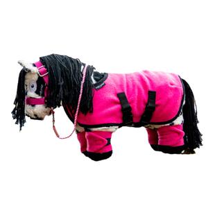 Crafty Ponies福蹄马 彩虹七色抓绒马衣套装 英国设计