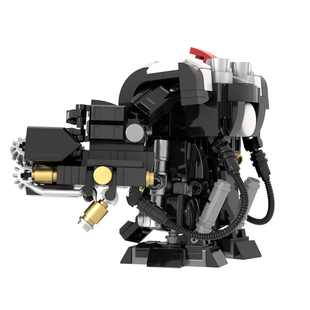 KTmocs高砖零件 战锤百夫长战甲_黑色圣堂（不包含人仔）拼装积木