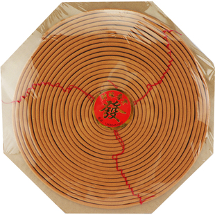 穿绳有线防垂大盘香12/24/48小时/3日家用寺庙塔香柏檀茉莉除臭香