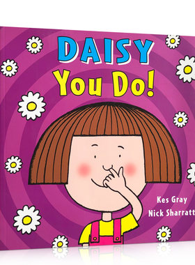 进口英文原版书 Daisy: You Do! 你也这样做呀！黛西系列名家绘本Nick Sharrat鬼马精灵亲子睡前英语共读绘本儿童启蒙早教送音频
