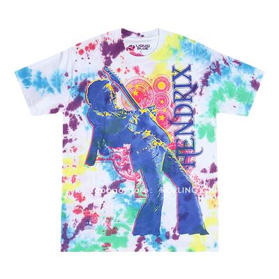 正版JimiHendrix扎染T恤现行版