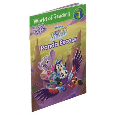 迪士尼儿童绘本分级读物1 英文原版 World of Reading: T.O.T.S. Panda Excess Level 1 全英文版 Disney Book Group 进口原版书籍
