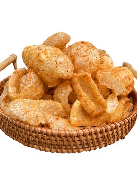 麻辣香酥猪皮零食油炸猪皮