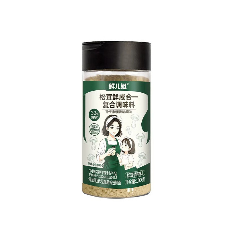 鲜儿姐儿童松茸调味料0添加酱油蚝油100g