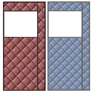 2025新款棉门帘加厚冬季挡风防寒保暖家用防风保温门帘磁吸免打孔