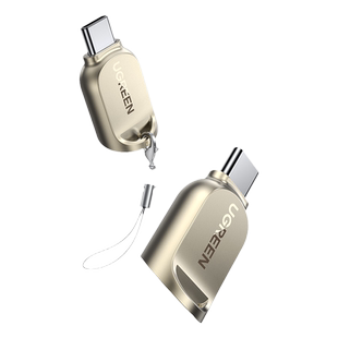 绿联typec安卓手机高速读卡器usb3.0车载两用tf卡小型sd内存otg多功能迷你U盘转换适用于华为小米苹果电脑