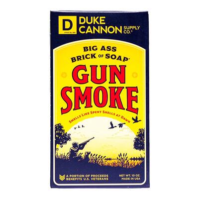Duke Cannon-Gun Smoke 枪烟 烟熏波旁皮革 男士沐浴清洁肥皂283g