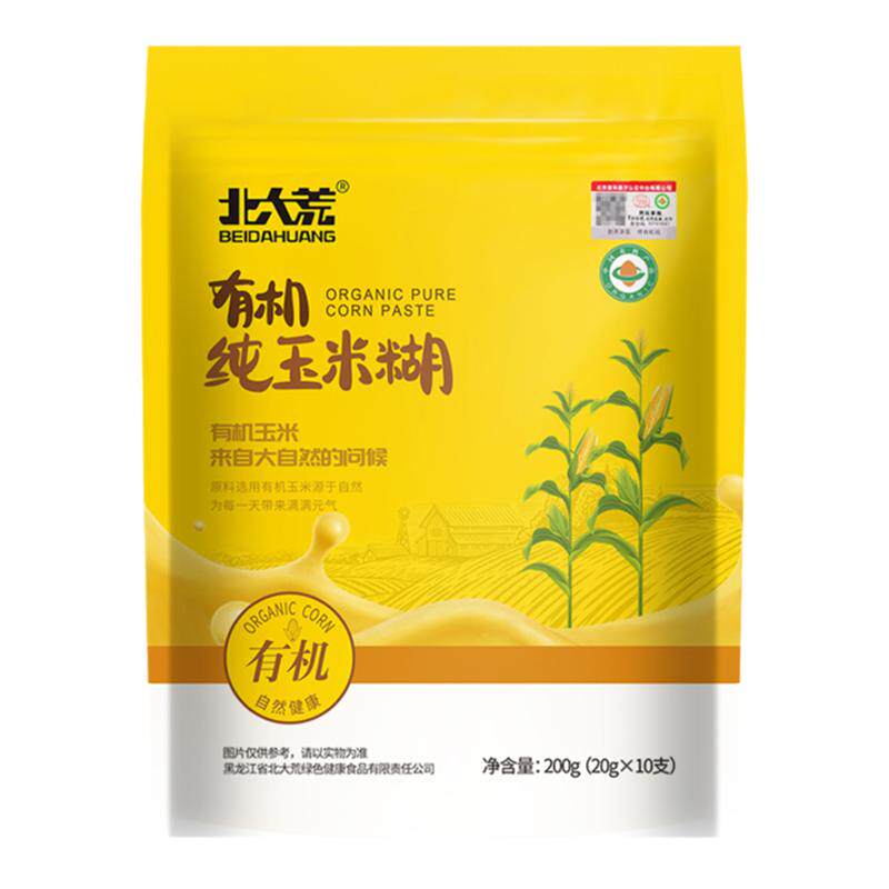 北大荒有机纯玉米糊速食早餐