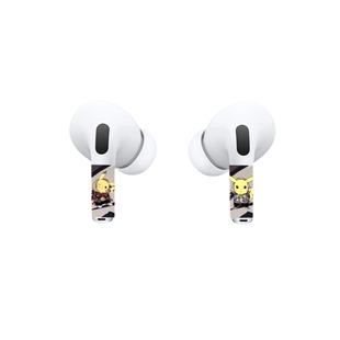 适用airpods pro耳机炳贴纸个性潮牌彩膜3M贴膜pro卡通保护膜定制
