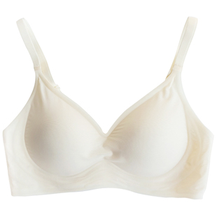 softsonnets果冻条软支撑无痕内衣舒适无钢圈双皮奶乳胶少女文胸