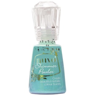 Nuvo闪亮云母色粉 带亮粉水彩颜料干粉卡片背景Shimmer Powder