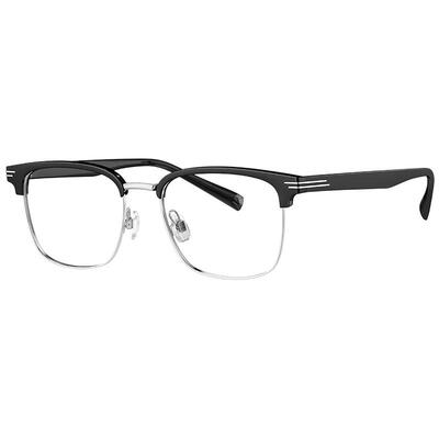暴龙休闲眉框近视眼镜钛合金男女